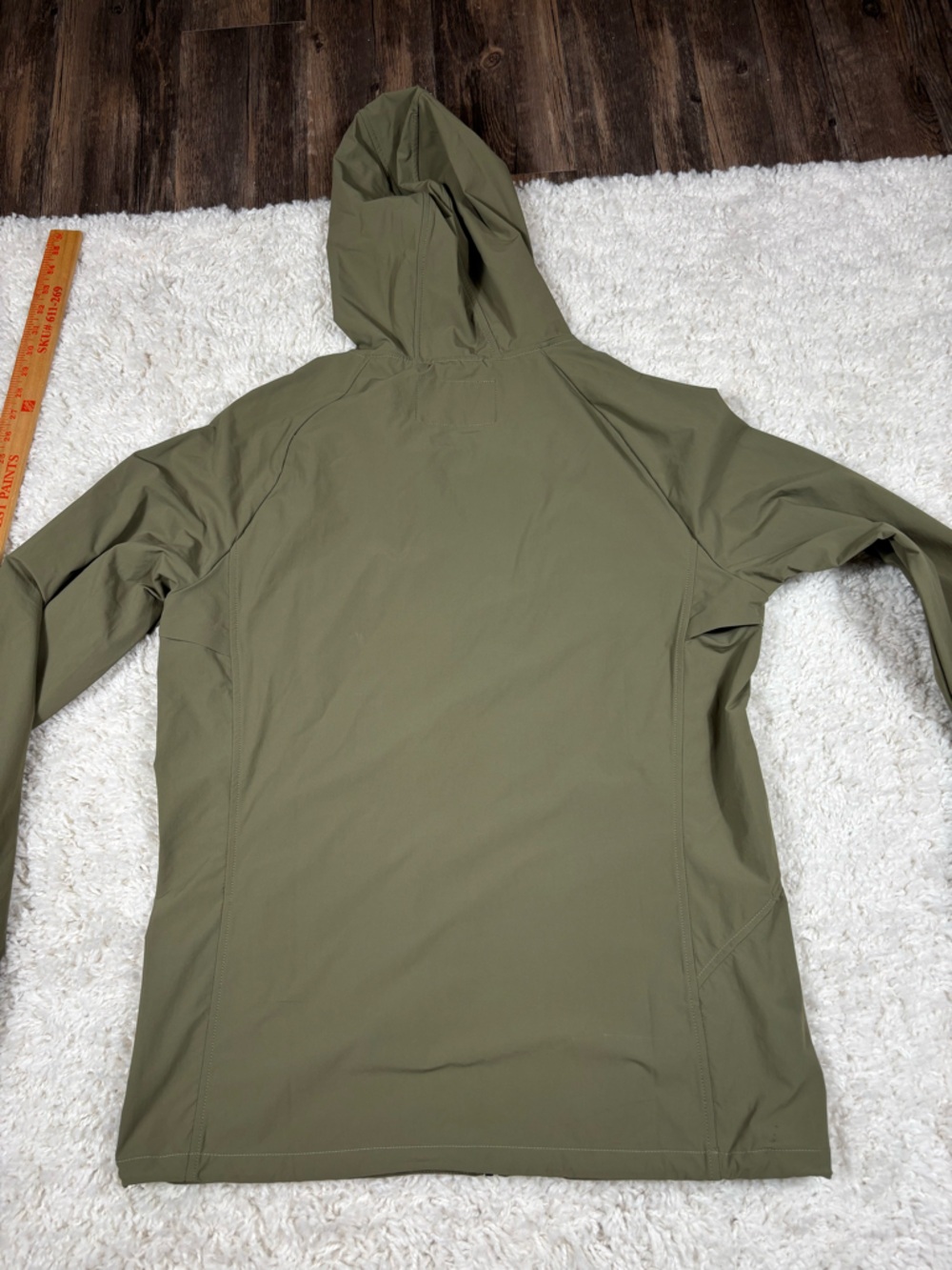 KETL Mtn Escapade Men’s L Olive Lightweight Hooded Travel Hiking Jacket - Picture 11 of 11